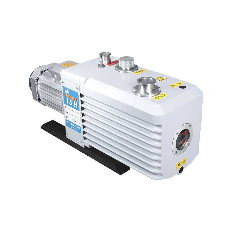High Extraction Efficiency Two-Stage Rotary Vane Vacuum Pump